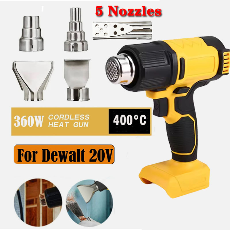 Resin Art Heat Gun - Pistola de Aire Caliente Inalámbrica para