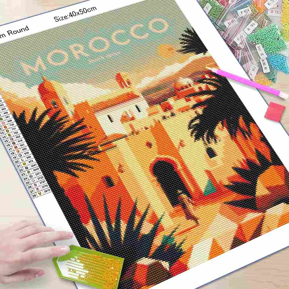 Mural de Paisaje de Cuatro Est - Resin Art Studio reseña y precio