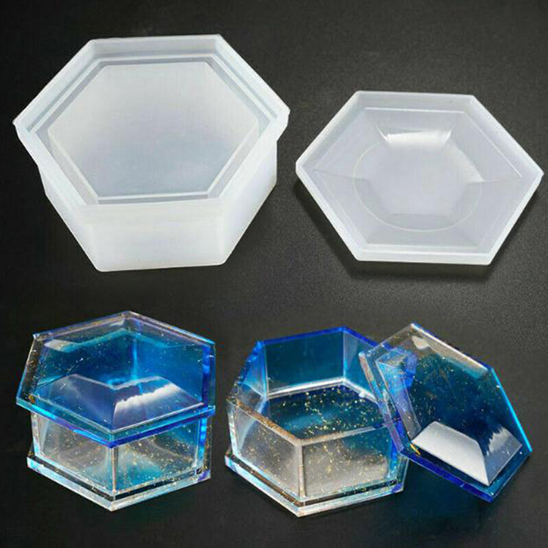 Molde de Silicona Hexagonal pa - Resin Art Heat Gun reseña y precio