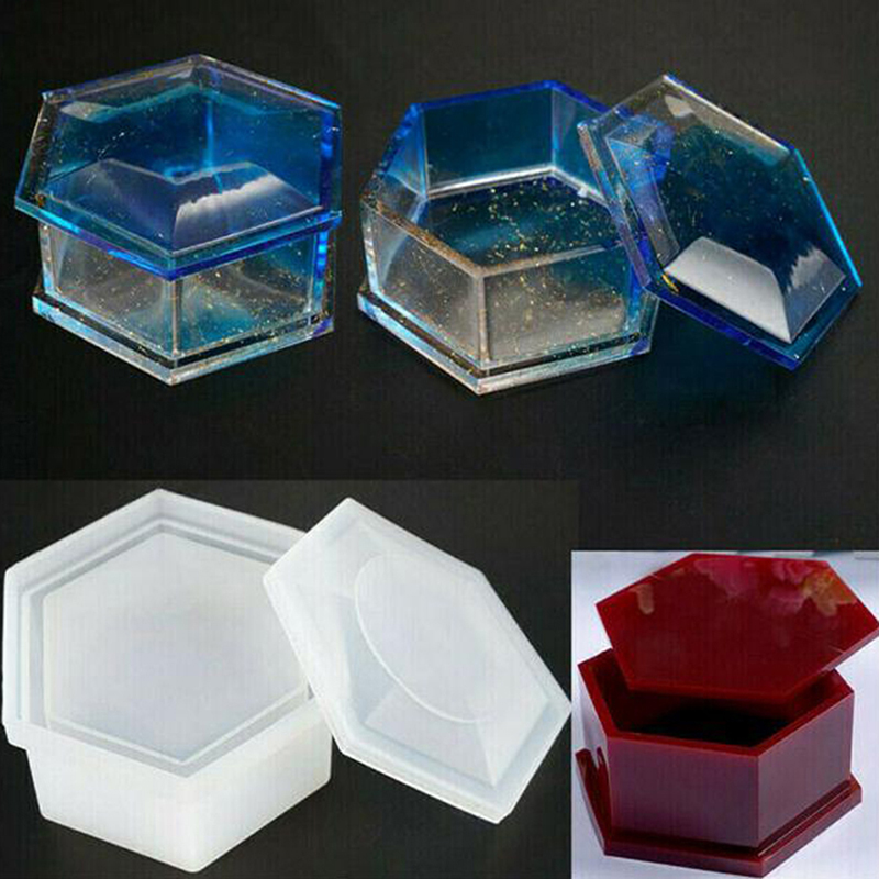 Molde de Silicona Hexagonal pa - Resin Art Heat Gun reseña y precio
