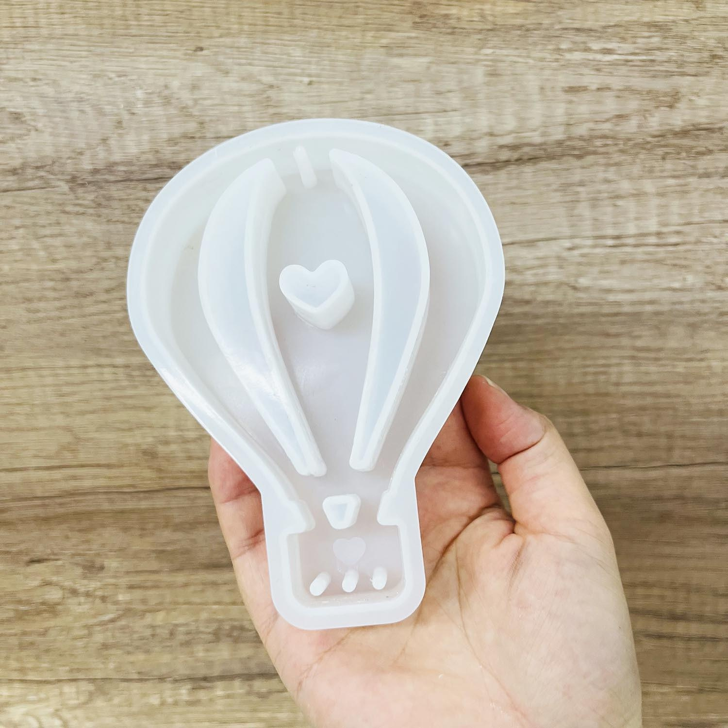 Molde de Silicona con Forma de - Resin Art Heat Gun reseña y precio