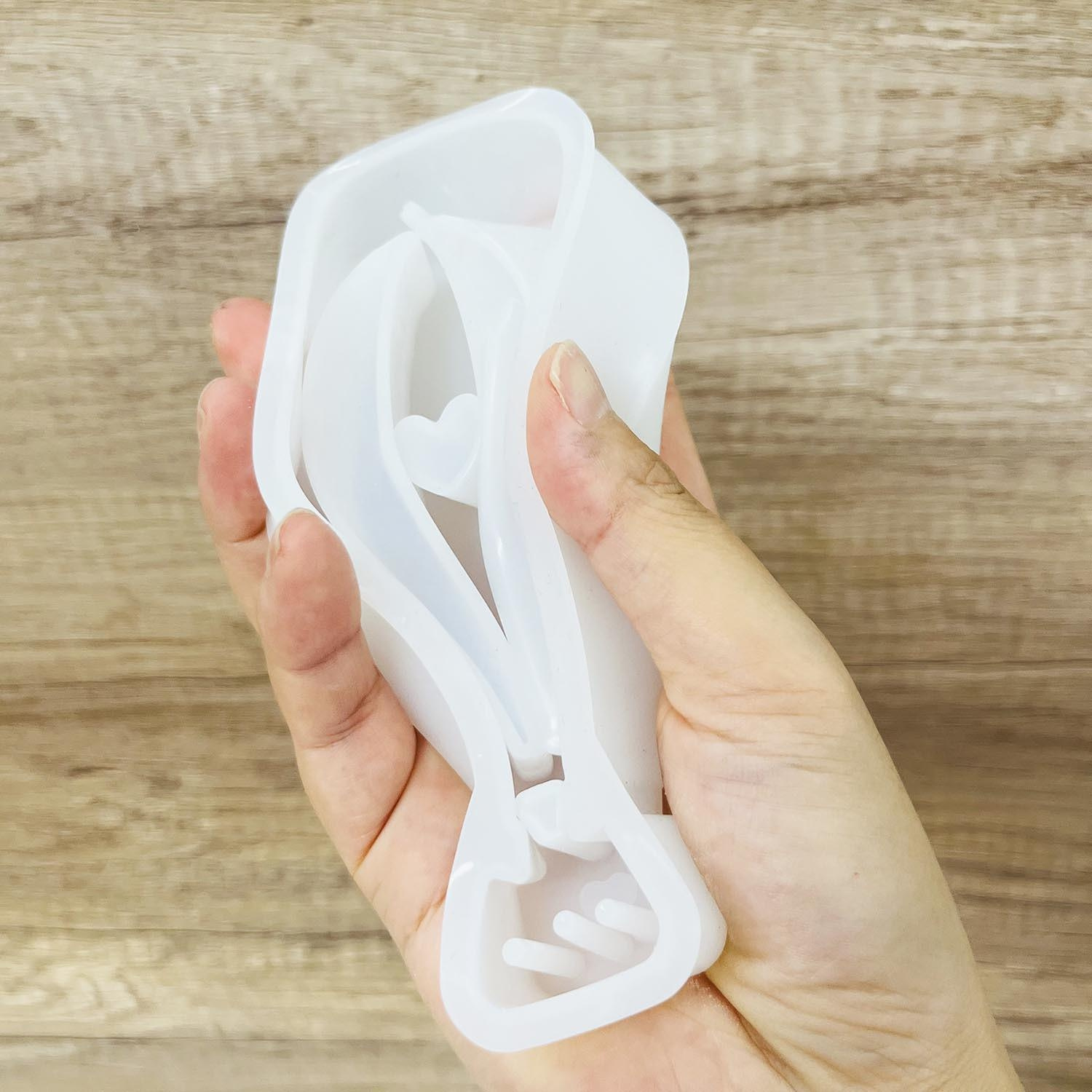 Molde de Silicona con Forma de - Resin Art Heat Gun reseña y precio