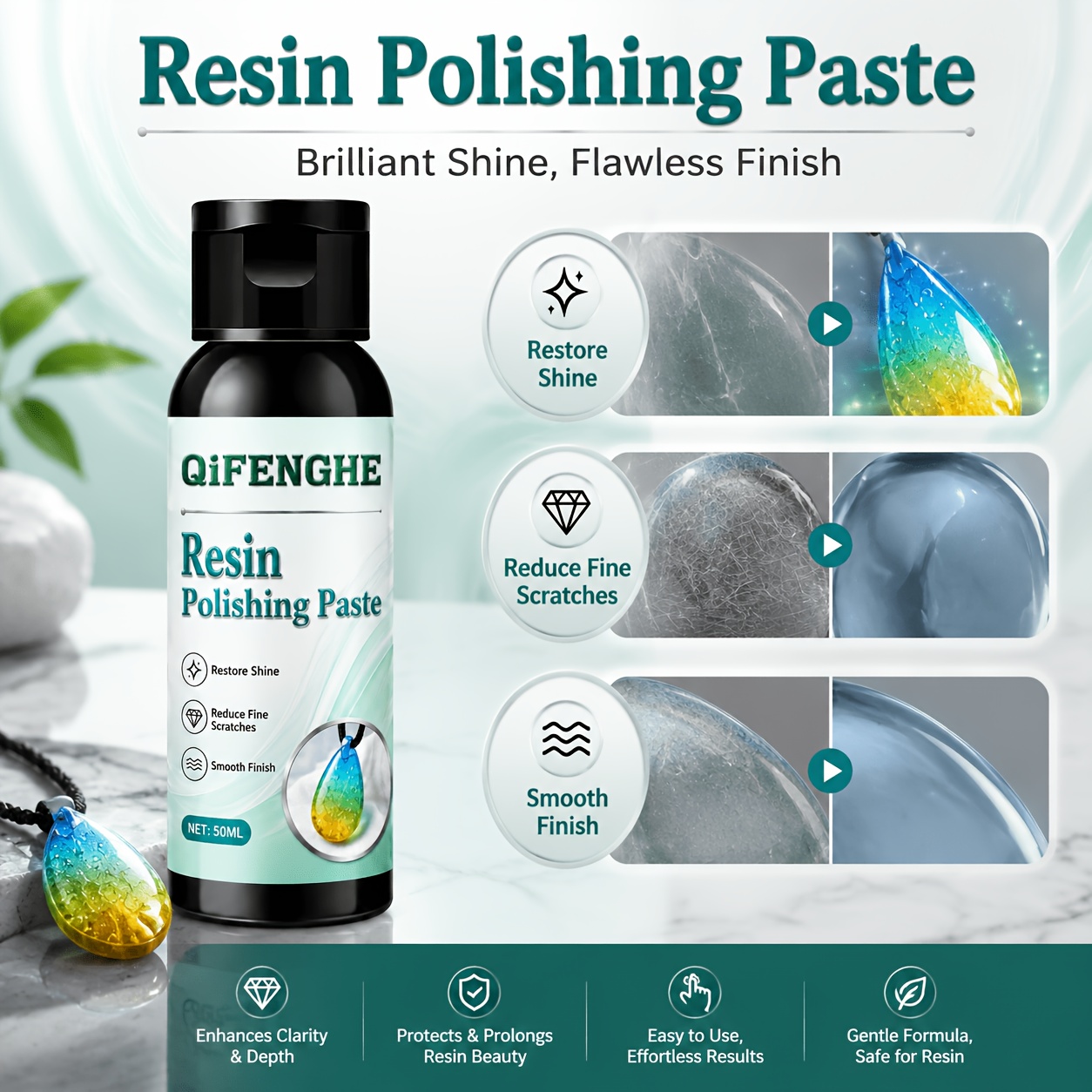 Pulidor y Restaurador de Resin - Resin Art Youtube reseña y precio