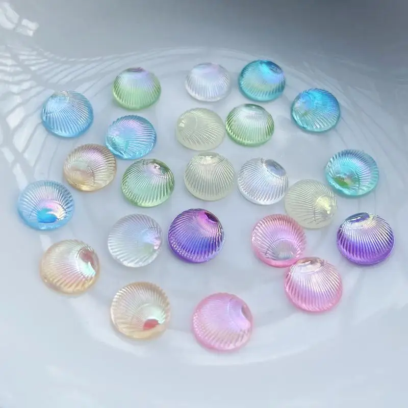 100 Uds. Conchas circulares jo - Resin Art Earrings Design reseña y precio