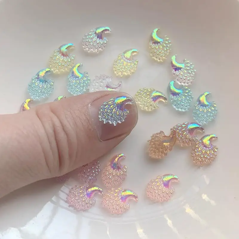 50 unids/lote 8*12mm accesorio - Resin Art Earrings Design reseña y precio